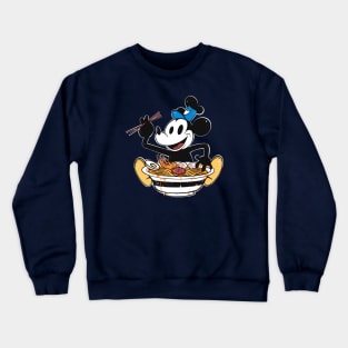 Steamboat willie ramen edition Crewneck Sweatshirt